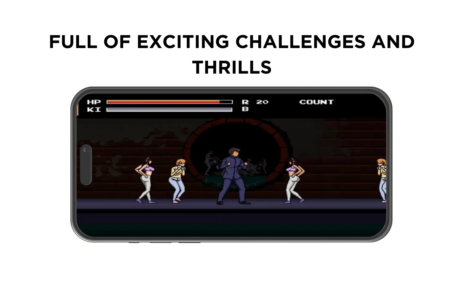 full of exciting challenges and thrills