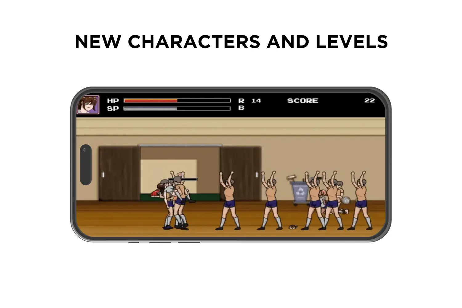 new characters and levels
